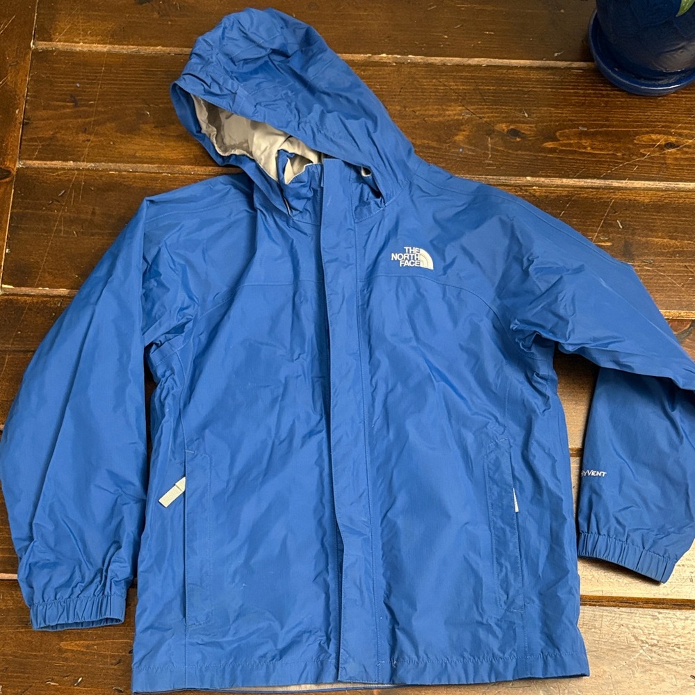 The North Face Kids Bright Blue Raincoat